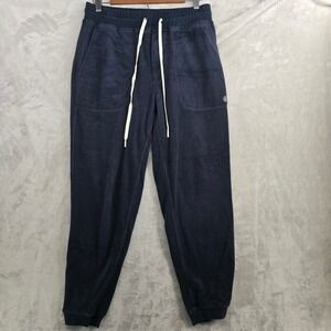 Outerknown Pants Mens Medium Navy Terry Jogger Sweatpants Organic Cotton Lounge